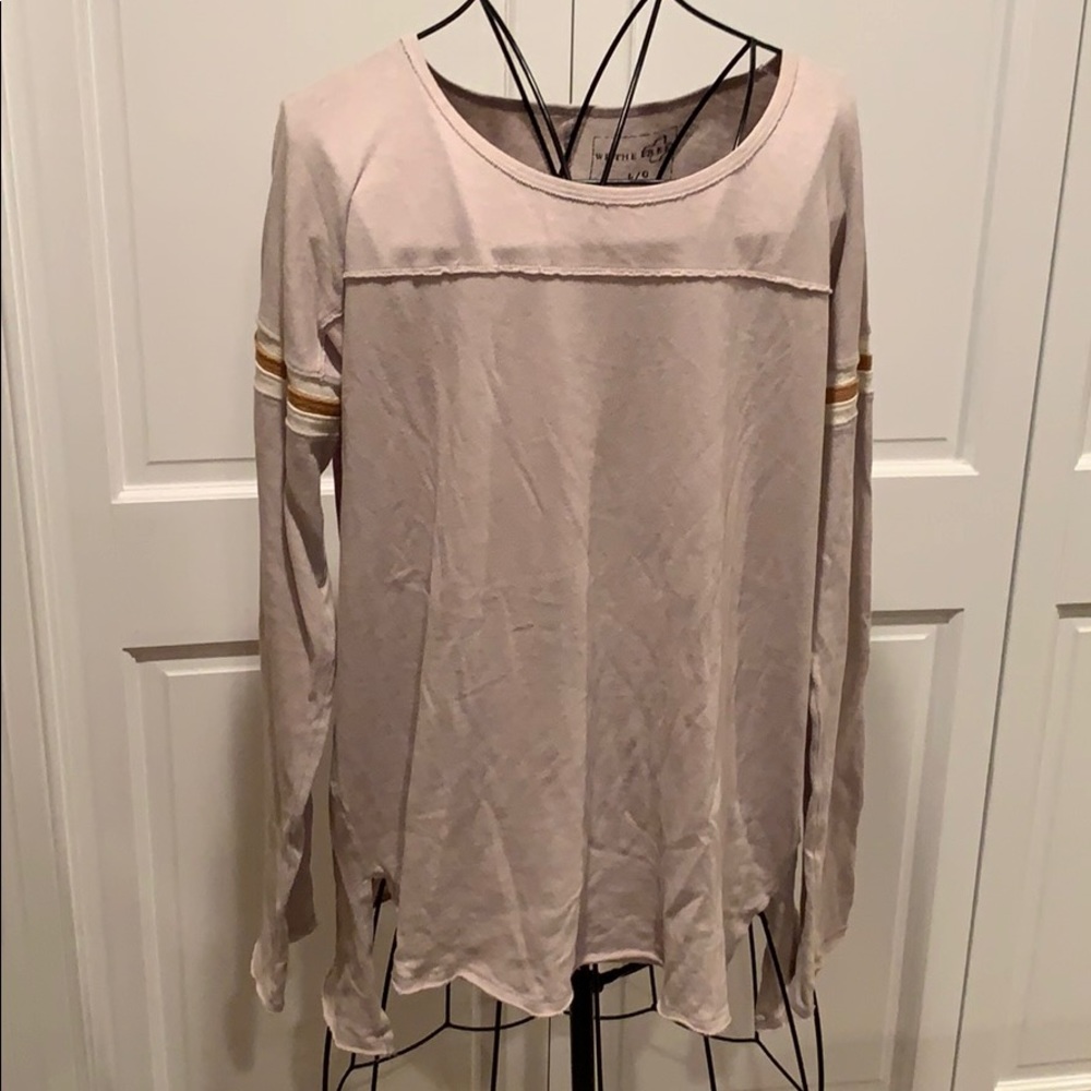 Free People Long Sleeve Blouse - Size Large